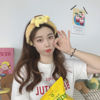 Picture of Kawaii Spa Headband for Washing Face, Cute Yellow Headband for Make Up, Washing, Party, Soft Headband for Woman Girls