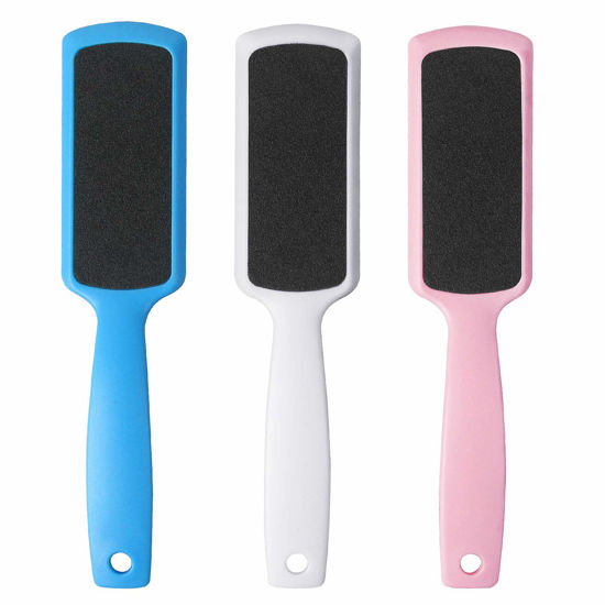 Picture of Fu Store Pedicure Foot Files Callus Remover with Double Sided Feet Rasp for Dead Skin Professional Scrubber for Feet (3 Pack)