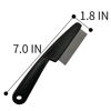 Picture of Yumflan Dandruff Comb, Stainless Steel Fine Tooth Dandruff Remover, Professional Scalp Comb Hair Comb for Kids and Adults (Black)