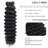 Picture of Deep Wave Bundles Human Hair 20 22 24 Inch Water Wave Bundles 100% Unprocessed 10A Brazilian Virgin Human Hair Wet and Wavy Bundles Double Weft Deep Curly Weave 3 Human Hair Bundles Natural Black