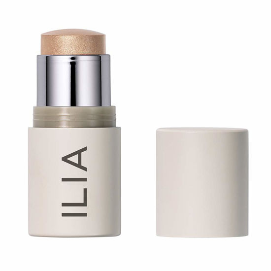Picture of ILIA - Multi-Stick For Lips + Cheeks | Non-Toxic, Vegan, Cruelty-Free, Nourishing Cream Highlighter + Lip Color In One for All Skin Types (Cosmic Dancer, 0.15 oz | 4.5 g)