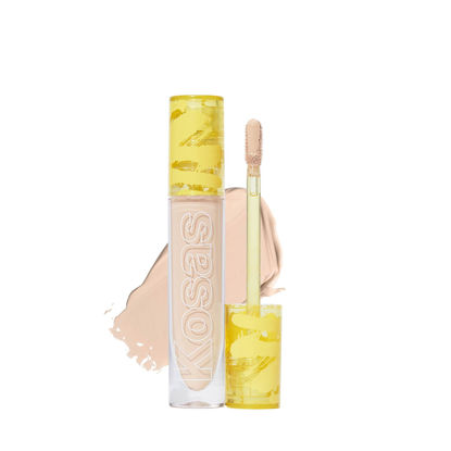Picture of Kosas Revealer Concealer - Medium Coverage Makeup with Hyaluronic Acid, Conceals Dark Circles Under Eyes, Dark Spots and Blemishes + Brightens, Hydrates, Long-Lasting & Vegan, (Tone 3.2 O)