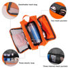 Picture of Toiletry Bag for Men Hanging Dopp Kit Water Resistant Shaving Bag Small Toiletry Bag for Traveling (Pure Orange)
