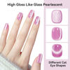Picture of Bevimee Cat Eye Gel Polish Moonlight 12ML, Magnetic Cateye Gel Polish Glitter Gel Nail Polish, Holographic Shiny Nail Polish Cats Eye Silky Velvet UV Gel Polish for Nail Art 1PCS