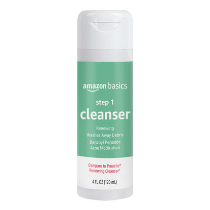 Picture of Amazon Basics 3-Step Acne Remedy System Cleanser, 4 Fluid Ounces, 1-Pack