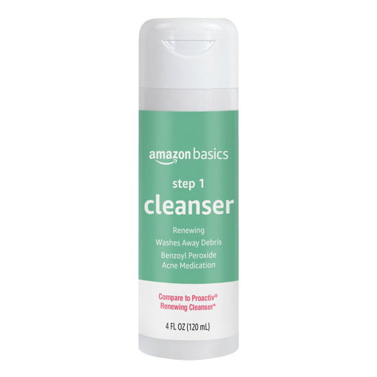 Picture of Amazon Basics 3-Step Acne Remedy System Cleanser, 4 Fluid Ounces, 1-Pack