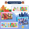 Picture of 30 Kids Bath Bombs with Surprise Inside, Gift Set with 30 Unique Land & Sea Animal Toys, Fun, Educational, and Child-Safe Natural Bath Bombs with Toys Inside for Girls and Boys