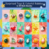 Picture of 30 Kids Bath Bombs with Surprise Inside, Gift Set with 30 Unique Land & Sea Animal Toys, Fun, Educational, and Child-Safe Natural Bath Bombs with Toys Inside for Girls and Boys