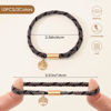 Picture of 10 PCS Hair Ties Bracelets, Boho Hair Ties for Thick & Thin Hair, Cute Stretch Bracelets, Braided Hair Ties for Ponytail Holders, 5 Styles Hair Ties No-Damage, Grey