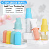 Picture of 16 Pack Travel Essentials Silicone Bottle Covers,Accessories Luggage for Women Men,Travel Size Toiletries,Elastic Sleeves for Leak Proofing,Cruise Ship Essentials,Cruise Essentials 2024