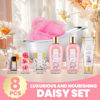 Picture of Self Care Gifts for Women, Spa Luxetique Bath and Body Gift Set, 8pcs Daisy Gift Baskets for Women with Bubble Bath, Lotion, Bath Gifts for Women, Christmas Gifts for Women