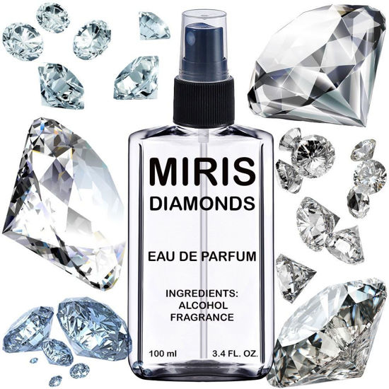 Picture of MIRIS Diamonds Unisex For Women and Men Eau de Parfum | 3.4 Fl Oz / 100 ml