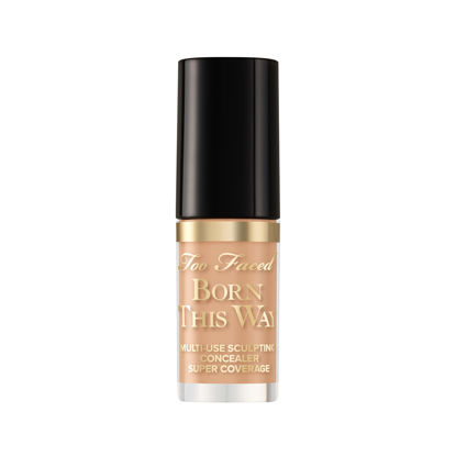 Picture of Too Faced Born This Way Super Coverage Multi-Use Concealer | Oil Free, Long Lasting + Hydrating, Travel Size, 0.07 Fl Oz, Light Beige