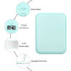 Picture of Kakuje Compact Mirror, 1X/3X Magnification LED Pocket Mirror with Nternal BIattery, Mini Mirror for Purse, Pocket,Travel and Present (Mint Green)