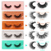 Picture of False Eyelashes 30 Pairs Natural 3D Faux Mink Lashes Pack Handmade Eye Lashes Wholesale 10 Styles