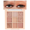 Picture of CAKAILA 9Colors Champagne Rose Gold Eye Shadow Palette Makeup,Highly Pigmented Shimmer Pink Eyeshadow Palette Nude Glitter Sparkly Eye Shadows Long Lasting Waterproof Blendable Naturing-Looking