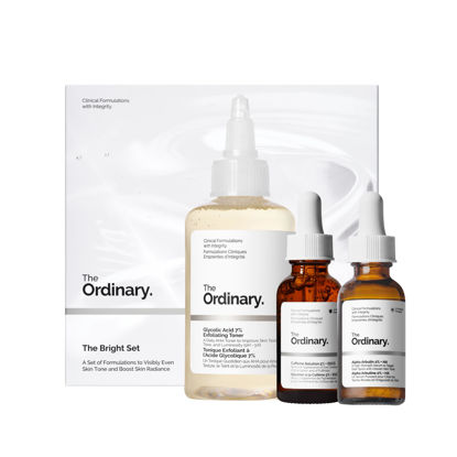 Picture of The Ordinary The Bright Set, 3-Step Regimen for Radiant, Even Skin Tone