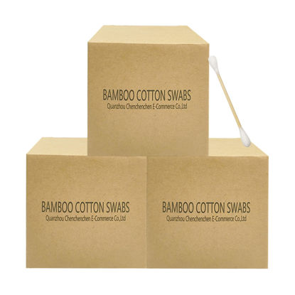 Picture of Bamboo Cotton Swabs, Wooden Cotton Swabs 1125pcs