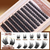 Picture of Geeneiya Fairy Lash Clusters Kit D Curl Eyelash Clusters Wispy 10-18MM DIY Lash Extension Kit Volume Cluster Eyelash Extensions Kit Individual Lashes with Waterproof Lash Bond and Seal for Beginners