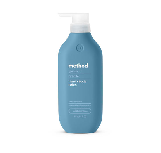 Picture of Method Body Lotion, Glacier + Granite, 14 oz, 24 Hours of Moisture, 14 oz