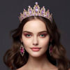 Picture of Kamirola - Queen Crown and Tiaras Princess Crown for Women and Girls Crystal Headbands for Bridal, Princess for Wedding and Party（01） (Gold&Purple)