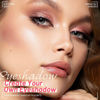Picture of Eyeshadow Quad Makeup Palette, Bright Nude Champagne Gold Light Dark Brown Eyeshadow, Velvety Pigmented Blendable Matte & Shimmer Finishes, Long Lasting Waterproof，Featuring A Built-In Mirror