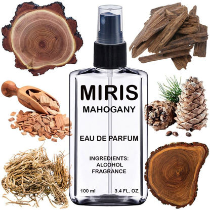 Picture of MIRIS Mahogany Unisex For Women and Men Eau de Parfum | 3.4 Fl Oz / 100 ml