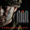 Picture of MEICOLY 3 Colors Camo Face paint,Black Maroon Green Eye Black Stick Football Stick,Sporting Face Paint for Baseball Softball Lacrosse,Hunting Accessories Military Army Camo Paint