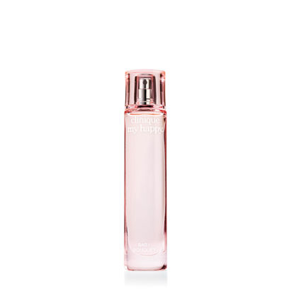 Picture of Clinique My Happy Fragrance Spray, Baby Bouquet | Notes of Bright Mandarin + Delicate Orange Flower, Mini Travel Size, 0.5 Fl Oz