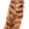 Picture of DIGUAN Wide Messy Braided Headband With Teeth Synthetic Hair Plaited Headband High Elasticity Braids Chunky Fishtail Braided Hair Band Hairpiece for Girls Women Beauty Accessory (Strawberry Blonde)