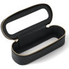Picture of Aveniee Slim Clear Makeup Brush Bag, Small Cosmetic Brush Holder, Mini Toiletry Bag Travel Case for Women, Thin Make up Bags with Dual Zipper, Cute Travel Essentials Bag Organize - Black