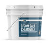 Picture of Earthborn Elements Chamomile Epsom Salt 8 lb, Oen Gallon Bucket, Pure & Undiluted, Soaking Salt with Fragrance & Dried Flowers