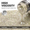 Picture of MelodySusie Sliver Glitter Gel Nail Polish,0.5 Fl Oz Soak Off UV LED Shiny Diamond Glitter Gel Polish Gift for Women Nail Art Manicure Salon DIY Nail Design Decoration at Home-1663