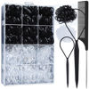 Picture of YGDZ Elastic Hair Ties, 1500 PCS Clear Rubber Bands for Hair, Black Hair Ties, Mini Hair Elastics Bands, Small Ponytail Holders, Hair Accessories for Girl, Toddler, Baby, Kids, Women