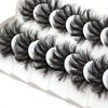 Picture of Veleasha False Eyelashes Wispy Faux Mink Lashes Fluffy Handmade Fake Eyelashes Natural Look 7 Pairs Pack Luxury Cat Eye Lashes (802)