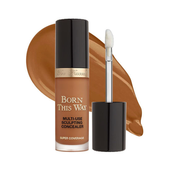 Picture of Too Faced Born This Way Super Coverage Multi-Use Concealer Full Size | Oil Free, Long Lasting + Hydrating, 0.46 Fl Oz, Chai