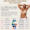 Picture of Lifestance Wax Beads Set, 5 Kinds of Waxing Beads, Hard Wax Beans with 57 Items Silicone Spatulas, Perfect for Any Wax Warmers, Wax Beads for Hair Removal for Bikini Underarm Face Body