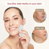 Picture of Stainless Steel Gua Sha Facial Tools Metal Detail Gua Sha Stone Body Lymphatic Drainage Massager Face Guasha Face Sculpting Tool Skin Care