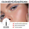 Picture of evpct 1Pcs Grey Liquid Eyeliner Makeup Waterproof Grey Eye Liners for Women, Eyes Wing Eyeliner Stamps Shapes Colored Eyeliner delineador de ojos a prueba de agua contra el agua blanco para ojos