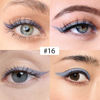 Picture of evpct 1Pcs Grey Liquid Eyeliner Makeup Waterproof Grey Eye Liners for Women, Eyes Wing Eyeliner Stamps Shapes Colored Eyeliner delineador de ojos a prueba de agua contra el agua blanco para ojos