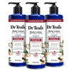 Picture of Dr Teal's Body Lotion, Shea Butter & Almond, 18 oz (Pack of 3)