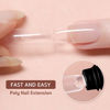 Picture of GAOY Poly Gel, 60g Nail Extension Gel, Clear Builder Gel Nail Enhancement Gel for Beginner & Professional Nail Art Salon DIY at Home
