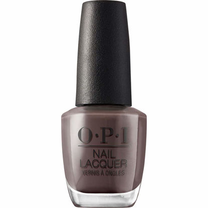 Picture of OPI Nail Lacquer That's What Friends are Thor | Opaque Dark Brown Crème Chip Resistant Nail Polish | Iceland Collection