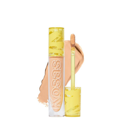 Picture of Kosas Revealer Concealer - Medium Coverage Makeup with Hyaluronic Acid, Conceals Dark Circles Under Eyes, Dark Spots and Blemishes + Brightens, Hydrates, Long-Lasting & Vegan, (Tone 5.8 N)