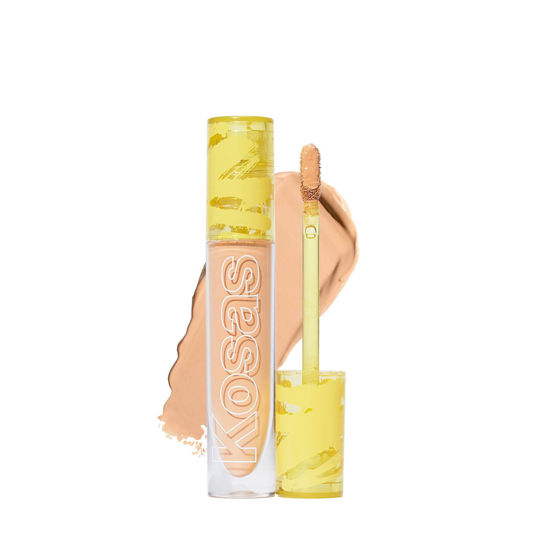 Picture of Kosas Revealer Concealer - Medium Coverage Makeup with Hyaluronic Acid, Conceals Dark Circles Under Eyes, Dark Spots and Blemishes + Brightens, Hydrates, Long-Lasting & Vegan, (Tone 5.8 N)