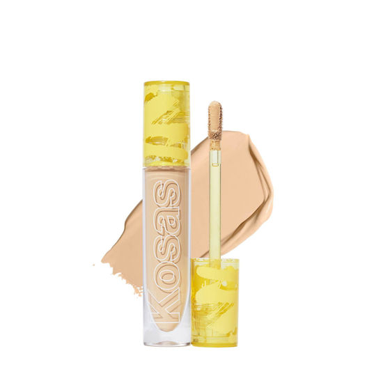 Picture of Kosas Revealer Concealer - Medium Coverage Makeup with Hyaluronic Acid, Conceals Dark Circles Under Eyes, Dark Spots and Blemishes + Brightens, Hydrates, Long-Lasting & Vegan, (Tone 05 W)