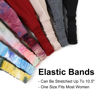 Picture of Huachi Boho Headbands for Women - Tie Dye Soft Elastic Turban Hair Wraps, Summer Hair Accessories for Girls