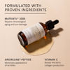 Picture of Asterwood Triple Repair Matrixyl 3000 + Argireline + Hyaluronic Acid + Vitamin C Serum for Face - Anti-Aging, Collagen Boosting, Hydrating - Fragrance-Free - 4 Fl Oz