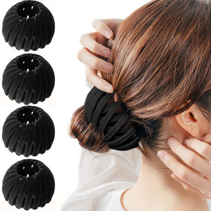 Picture of Sizobi Birds Nest Hair Clip, Hair Ties and Clips for Women, Scrunchies and Hair Accessories for Women, Bun Maker and Ponytail Holders