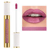 Picture of MAKI YIKA Metallic Pink Lipstick Long Lasting Hot Pink Lipsticks for Women, High Shine Glitter Lipstick No Smudge Transferproof Liquid Lip Gloss (BR01 Love Story)